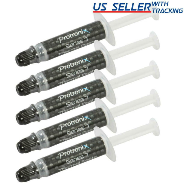 5-pack Silver Thermal Grease CPU Heatsink Compound Paste Syringe 